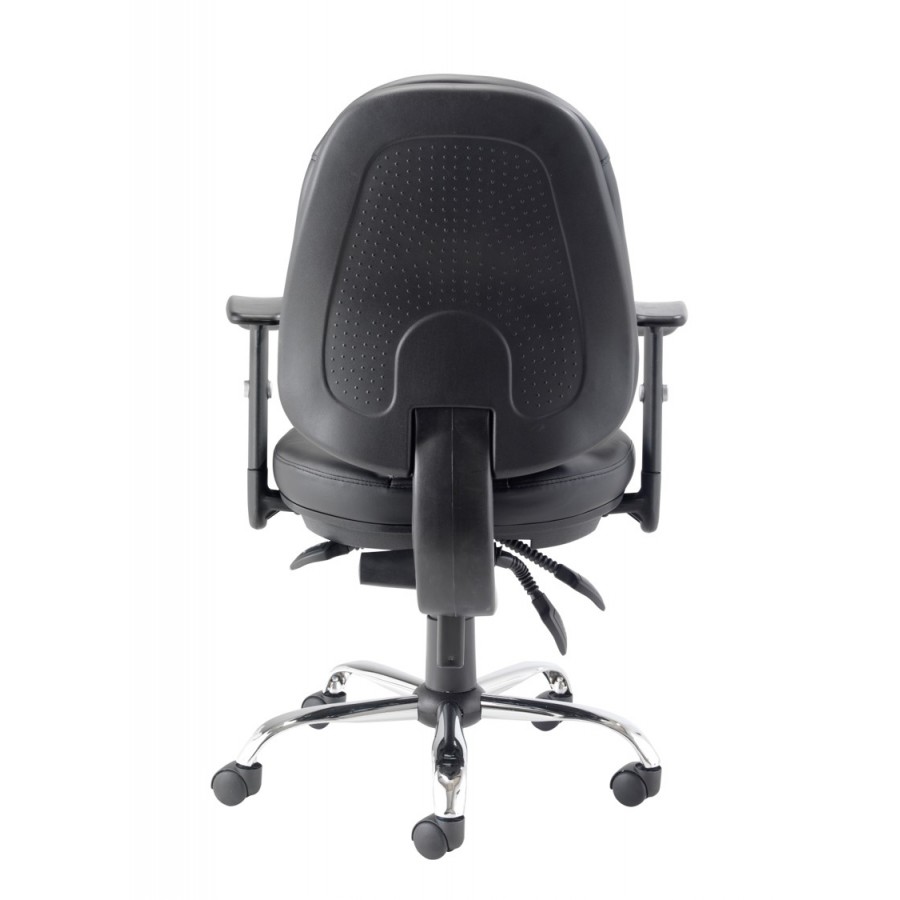 Puma Leather Operator Office Chair  